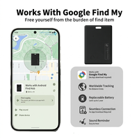 Traceur GPS intelligent 4 fonctions avec carte SIM, étanche IP6X, contrôle via application pour localiser clés, portefeuille, bagages, personnes âgées et enfants