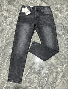 Jeans da Uomo Stile Coreano <span class=keywords><strong>Slim</strong></span> Fit, Pantaloni Lunghi in Denim Elasticizzato Disponibili all'Ingrosso - Product Image 6