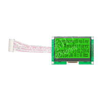Module LCD rétroéclairé COG LED ChuanHang 2,8 pouces 128x64 CH12864-58, module d'usine, câble rouge et blanc, 65,4x38,0mm, ST7565R