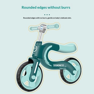 Vélo d'équilibre pour enfants MM071, à deux roues, sans pédales, pour 2-6 ans, voiture de drift, jouet cadeau, glisse - Product Image 5