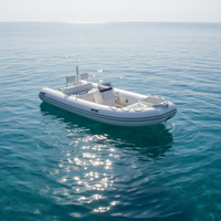 Bateau pneumatique rigide en aluminium RIB de 13 pieds, 390, ORCA/Hypalon/PVC