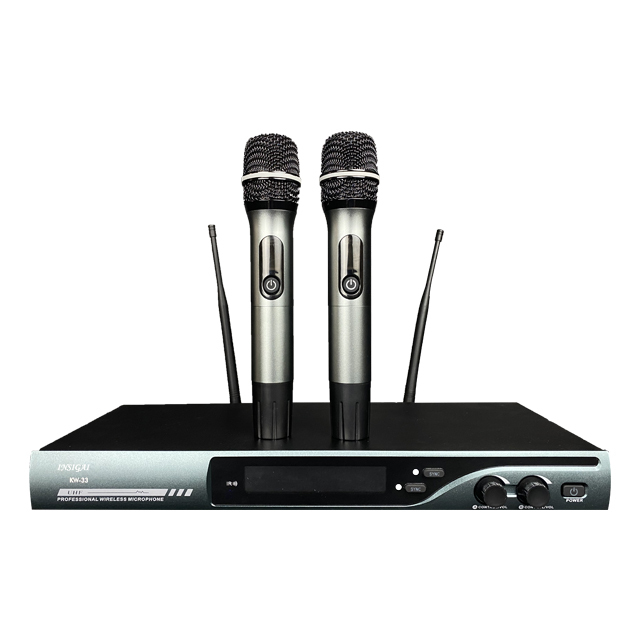 KW-33 Professional KTV Dedicated Wireless Microphone Wide and clear Vocal Range Suitable for Performances