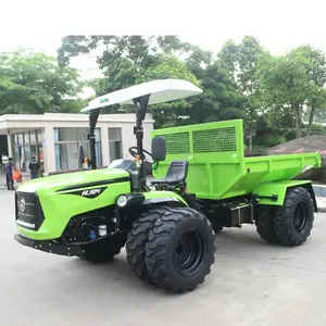 HL504-3 50Hp 4X4 4Wd चीन Huili ट्रैक्टर मिनी खेत कृषि ट्रैक्टर Sawah Traktor