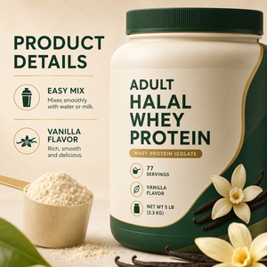 Offre Spéciale l'usine fournit de la poudre d'isolat de protéine de lactosérum halal <span class=keywords><strong>pour</strong></span> adulte <span class=keywords><strong>pour</strong></span> un gain musculaire rapide Exercices de fitness et gain de poids - Product Image 5