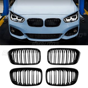 For BMW F20 F21 2011-2014 2015-2019 Body Kit <b>Car</b> Bumper Grill Racing Grills <b>Decorative</b> Strips Front Bumper Grill Exterior Part - Product Image 1