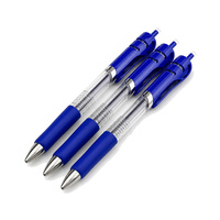 Stylo Gel Clic en Plastique pour Bureau et École avec Grip en Caoutchouc, Logo Personnalisé, Promotionnel, Vente en Gros Usine
