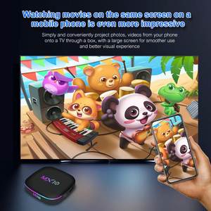 Decodificador MX10 Z4 <span class=keywords><strong>IPTV</strong></span> 2025, Reproductor Multimedia Inteligente con Transmisión 8K, Android 13 <span class=keywords><strong>Premium</strong></span>, Reproductor Multimedia con Transmisión Gratuita de por Vida - Product Image 6