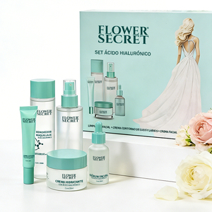 Flower Secret - Crema Facial Blanqueadora con Retinol, Vitamina C, Vitamina E, Colágeno de Caracol, Ácido Hialurónico, Té Verde, Cúrcuma y Oro Puro 24k - Product Image 1