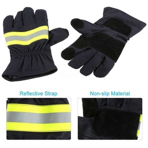 Gants de sécurité personnalisables en gros, certifiés 3C, en cuir antidérapant pour la lutte contre les incendies, protection ignifuge, directement de l'usine - Product Image 6