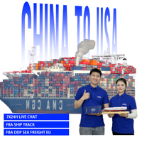 Agent FBA pour Vendeurs Amazon, Fret Maritime DDP Chine-UE, LCL, FCL, Livraison en Entrepôt, Fournisseur Multi-Exploitant, Collecte de Marchandises, 3PL