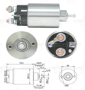 Interruptor Solenoide del Motor de Arranque ZM760 para FORD, <span class=keywords><strong>LINCOLN</strong></span> y MERCURY - Product Image 1