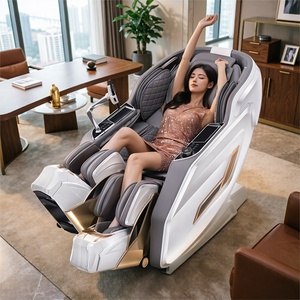 OEM ODM Modern Home Use Luxury Timing Control 4D PU Leather Zero <b>Gravity</b> <b>Chair</b> with Intelligent Voice Control - Product Image 1