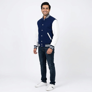 Veste universitaire pour hommes, vêtement d'extérieur élégant conçu pour rehausser les tenues de la vie urbaine moderne et la mode décontractée quotidienne - Product Image 1