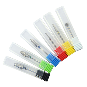 Limas y Brocas Profesionales de Carburo de Tungsteno <span class=keywords><strong>para</strong></span> <span class=keywords><strong>Uñas</strong></span>, Vástago de 2.35mm con Fresa de Corte Espiral de Borde Recto <span class=keywords><strong>para</strong></span> Arte de <span class=keywords><strong>Uñas</strong></span> 3D - Product Image 4