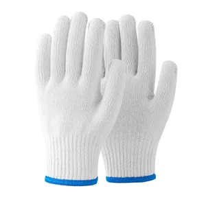 Vietnam OMET Safety Cuff <b>Knitted</b> Cotton <b>Glove</b> Industry 450g-600g/Doz TC (40% Cotton 60% Polyester) Washable Hard-wearing - Product Image 1