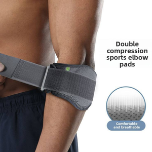 Codera de compresión ajustable para soporte de codo, ideal para codo de tenista, tendinitis de golfista, levantamiento de pesas y alivio del dolor deportivo. - Product Image 2