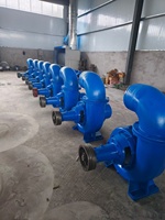 Pompe centrifuge haute capacité 7,5 CV série HW en fonte pour l'irrigation et le drainage des grandes surfaces agricoles