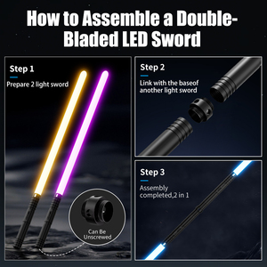 Sabre <span class=keywords><strong>laser</strong></span> SMTSD en métal Neo Pixel pour <span class=keywords><strong>épée</strong></span> <span class=keywords><strong>laser</strong></span> LED RGB, jouets lumineux pour enfants, cadeaux d'Halloween et de Noël, OEM/ODM - Product Image 4