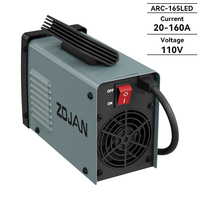 ZOJAN Nouveau Soudeur à Arc Métallique Manuel Portable 110V Haute Puissance 4.8KW Inverter IGBT