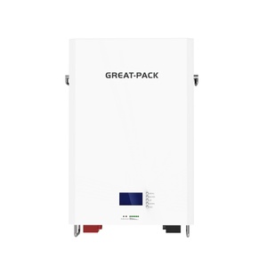 Batterie murale 5 kWh, capacité 51,2 V 100 Ah, batterie au lithium pour stockage d'énergie domestique - Product Image 2