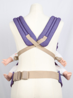 Porte-bébé souple et structuré en gros, réglable pour le portage ventral et dorsal, avec logo personnalisé