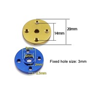 ZYSY) Servomoteur à disque compact standard 25T, bras de direction universel en métal pour robot, compatible MG995 996, équipement M3M2