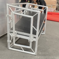 Offre Spéciale Portable Pliant Dj Table Stand En Aluminium Dj Table Truss Stand à Vendre Portable Dj Table Bar Comptoir
