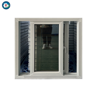 48X48inches Bahamas Upvc profilé en PVC fenêtres et portes coulissantes en verre pour maison