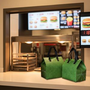 Large Capacity Cartoon Non-Woven Thermal Insulated Cooler Bag Durable Reusable Waterproof Foldable 24L Restaurant Takeaway Bag - Product Image 1