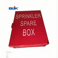 Boîte à pièces détachées pour sprinklers anti-incendie, boîte à outils métallique, armoire de sécurité ignifuge