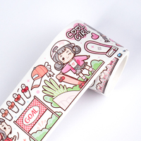 Rouleau personnalisé de 10m 5m 3m 2m de longueur de papier de masquage Kawaii Washi Tape Set Fabricant