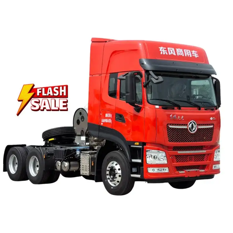 Dongfeng 상업용 차량 천롱 KL 대형 트럭 520 HP 6X4 LNG 트랙터 (액체 슬로우) 385 마력 4X2 트랙터