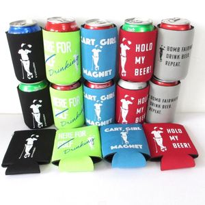 Golf Themed Insulated Neoprene Can <b>Cooler</b> & Sleeve 12oz Waterproof Eco-Friendly Beer Holder for Golf Parties & Bulk Gifts - Product Image 6