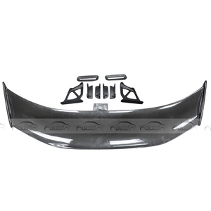 GT4 Style Carbon Fiber Rear Trunk Wing Spoiler Ducktail <b>Boot</b> Lip for Porsche 981 Boxster Cayman 2013-2015 Car Styling - Product Image 2