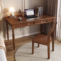 Bureau d'ordinateur simple - Bureau d'étudiant portable - Bureau de bureau
