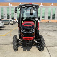Mini tracteur à prix avantageux, tracteurs agricoles à 4 roues, 50 ch, 60 ch, moteur EPA, CE EURO 5, tracteur agricole pour les États-Unis et l'Europe