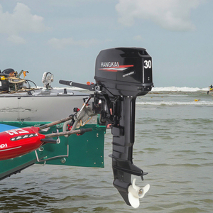 Motor fueraborda de gasolina de 30 HP de dos tiempos para embarcaciones de pesca, aplicación en pesca - Product Image 2