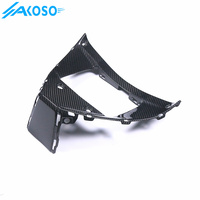 AKOSO Kit de carénage de protection de panneau en V de protection de radiateur de moto en fibre de carbone sèche complète pour Yamaha R1 R1M 2015-2024 2021 2022 2023