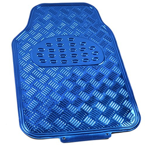 Ensemble de tapis de sol de voiture universels antidérapants en PVC, 4 pièces, style sport, pour l'avant - Product Image 4