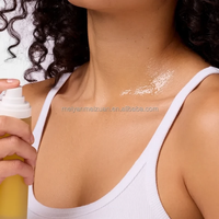 Protector Solar Corporal en Spray con Aloe Vera 70% Orgánico, Hidratante, de Rápida Absorción, No Grasoso, Autobronceador, Venta al Por Mayor