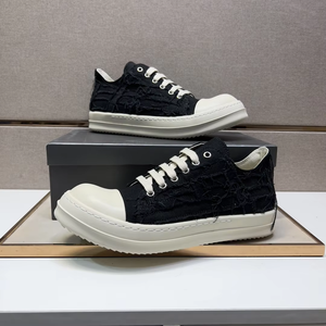 <b>Top</b> Quality Luxury Designer Sneakers Men's European American Style Spring Summer Sailcloth Low-<b>Top</b> Flats Shallow Mouth <b>Walking</b> - Product Image 3