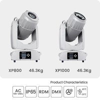Luz de Escenario LED de Cabeza Móvil de 1000W 1200W con Haz de Luz RGBW, Color de Emisión IP65, Modo de Control DMX512, para Bodas y Fiestas, Abrazadera Plegable 5-50