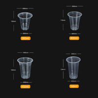Unisupply Gobelets en plastique PP Gobelets en plastique réutilisables Gobelets en plastique avec logo pour boire