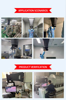Medidor de Flujo de Aire Digital Portátil, Balómetro, Instrumento de Medición de Volumen de Aire HVAC para Pruebas de Ventilación