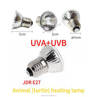 220V 25w 50w 75w UVA UVB Pet Chaleur Halogène Lampe Ampoule Tortue Basking Uv Ampoules Amphibiens Lézards Hot Reptile Lampe