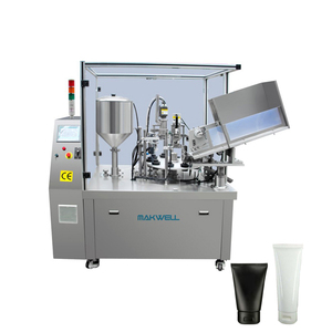 Cream filling machine soft tube filler and sealer plastic tube filling and sealing machine