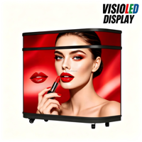Écran LED GOB P1.8 d'intérieur personnalisé pour KTV, table de DJ, affichage animé pour discothèque, bar, signalétique et usage en magasin de détail