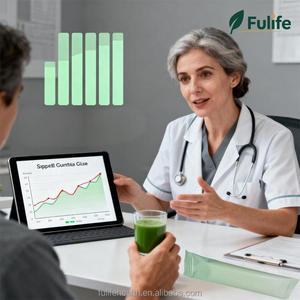 Maßgeschneidertes Nahrungsergänzungsmittel Grüne Mischung Instant-Pulver <span class=keywords><strong>Super</strong></span> Präbiotisches Grün Energie-Booster 100% Natürliche Kräuter für - Product Image 6