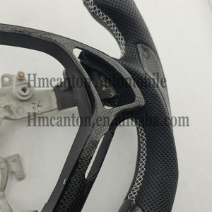 Nuevo Volante Deportivo de Cuero Perforado con Diseño de Panal de Abeja para Infiniti G27 G37 - Product Image 4