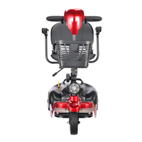 Scooter de Movilidad Compacto de 3 Ruedas Baichen 2026 de Alta Calidad, Clásico, para Viajes al Aire Libre, con Asiento, para Personas Mayores